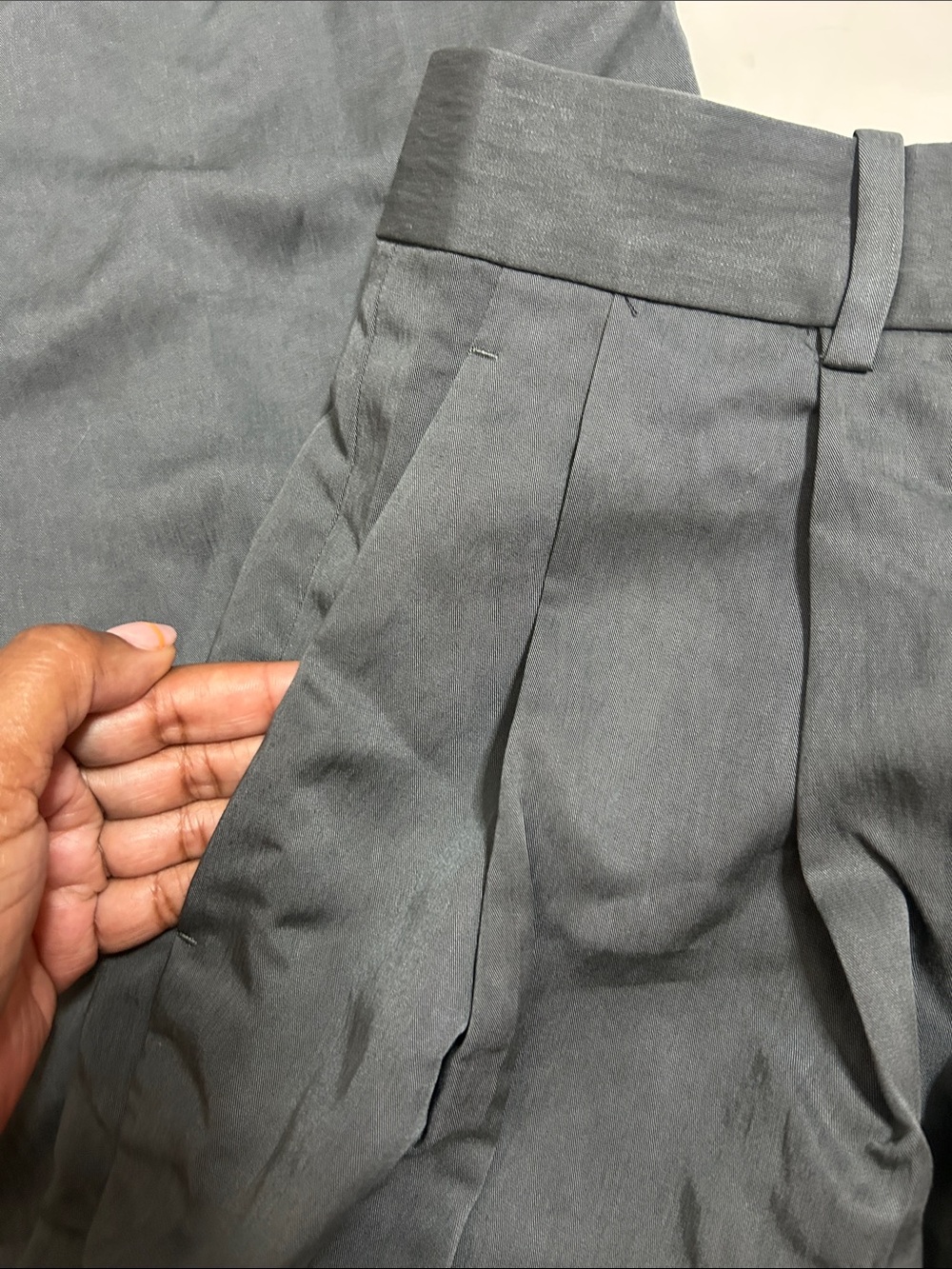 NWT (size 4) COS RELAXED FLUID WIDE-LEG PANTS - Picture 10 of 11